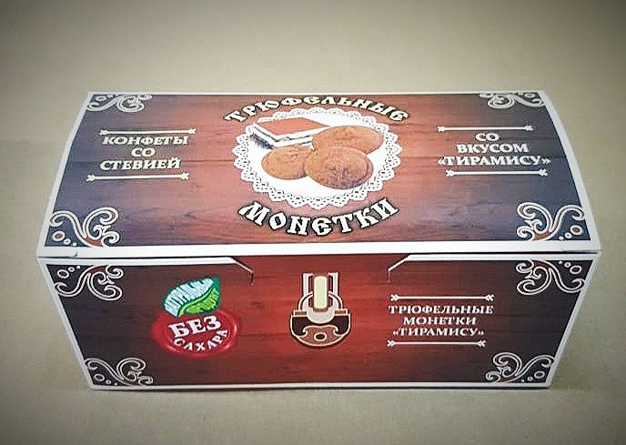  Трюфельные монетки вкус "Тирамису" 170г в Лабинске
