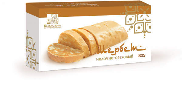 №1 Шербет МОЛОЧНО-ОРЕХОВЫЙ, 200г в Лабинске